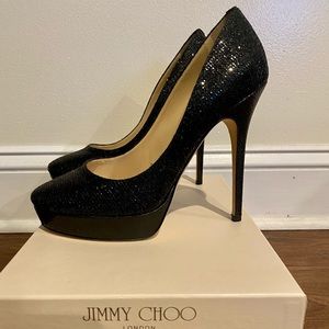 Jimmy Choo Cosmic Glitter - Black